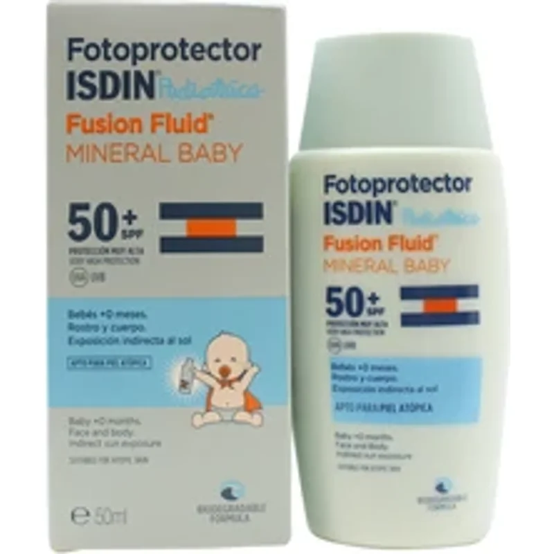 ISDIN Fotoprotector Pediatrics Fusion Fluid Mineral Baby SPF 50+ 50ml