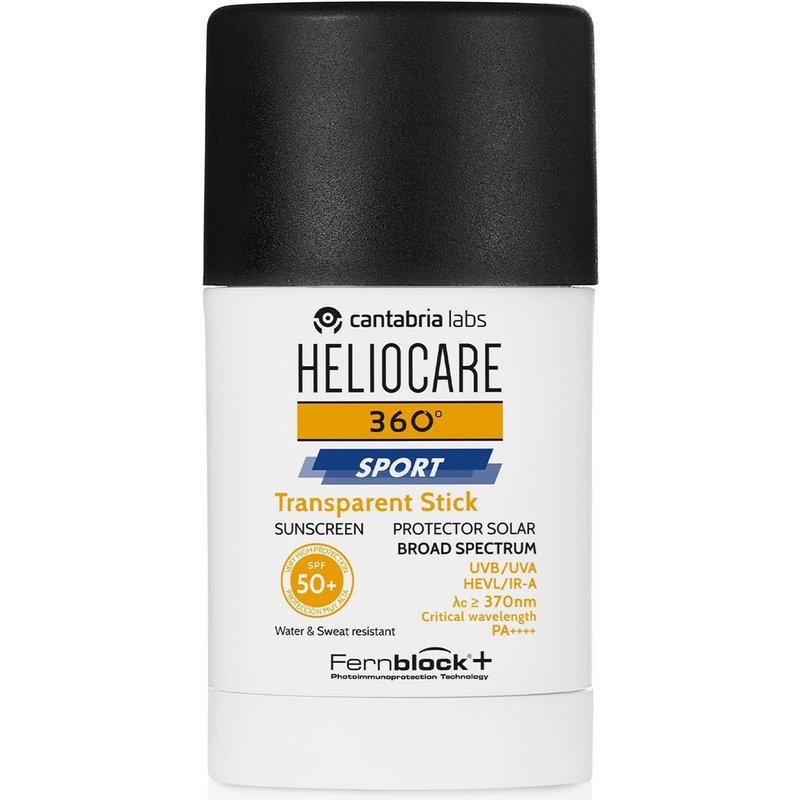 Heliocare 360° Sport Transparent Stick SPF50