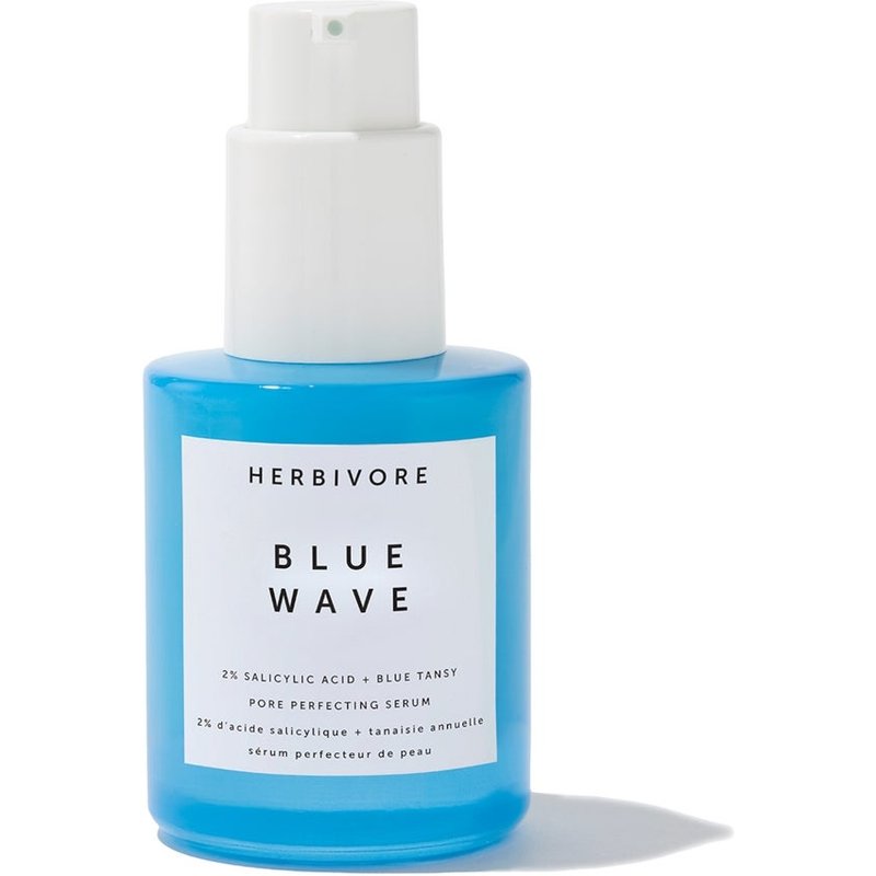 Herbivore Botanicals Blue Wave 2% Salicylic Acid + Blue Tansy Pore Perfecting Serum 30ml