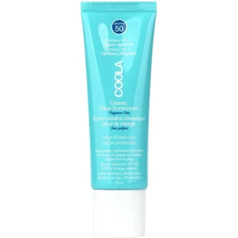 Coola Classic Face Sunscreen SPF 50 Fragrance Free 50ml