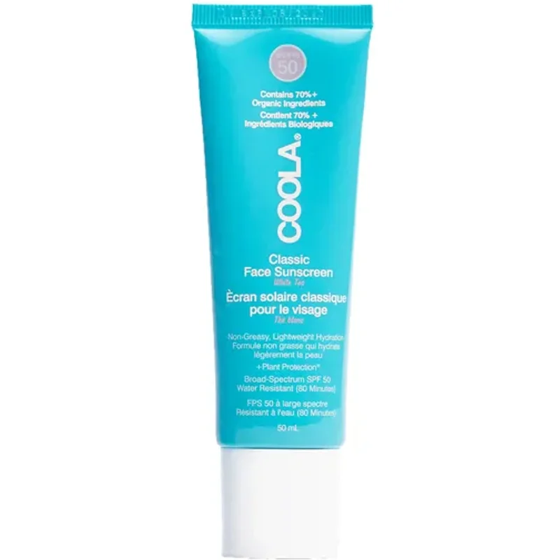 Coola Face Sunscreen Lotion SPF 50 White Tea 50ml