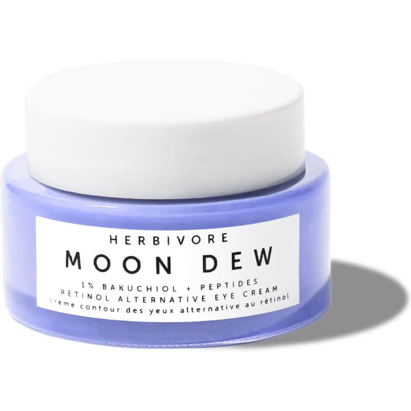 Herbivore Botanicals Moon Dew 1% Bakuchiol and Peptides Retinol Alternative Eye Cream