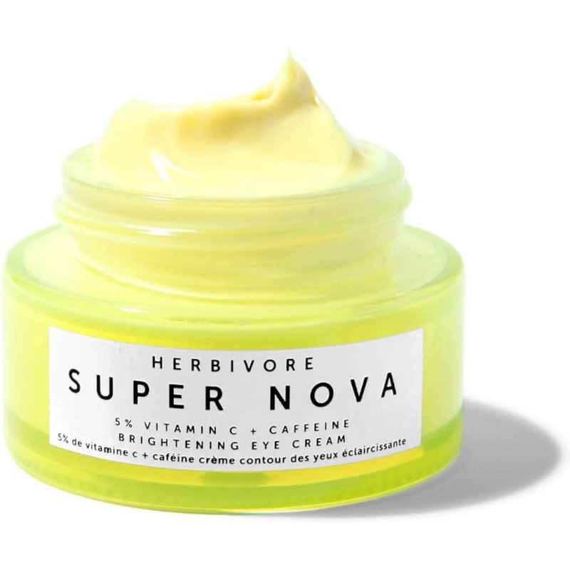 Herbivore Botanicals Super Nova 5% THD Vitamin C + Caffeine Brightening Eye Cream 15ml