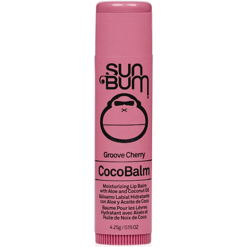 Sun Bum CocoBalm Lip Balm 4.25g (Various Options) - Groovy Cherry