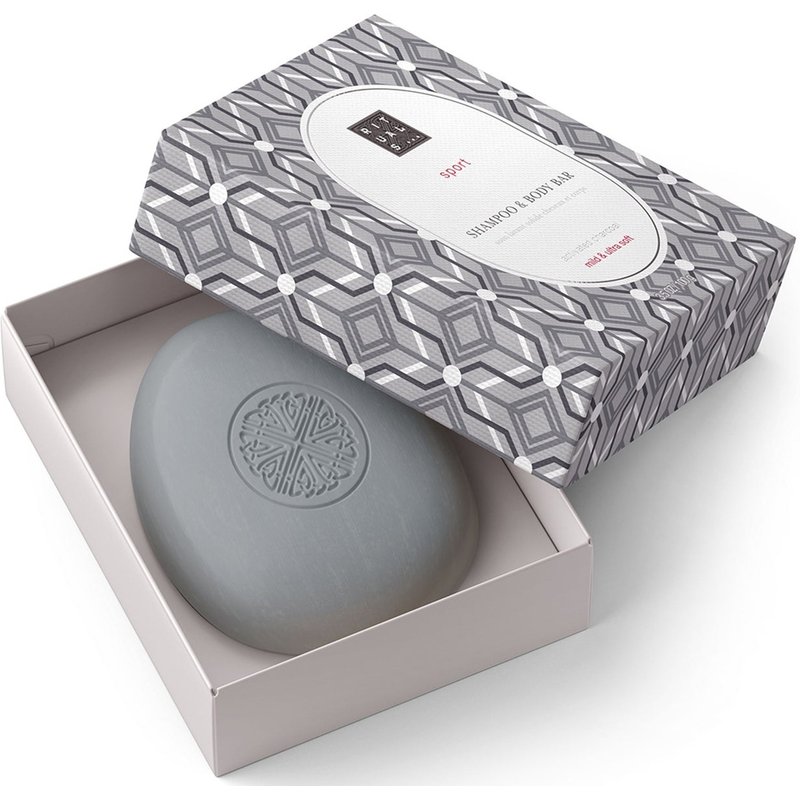 RITUALS Sport Collection Refreshing Activated Charcoal Shampoo & Body Bar 100g