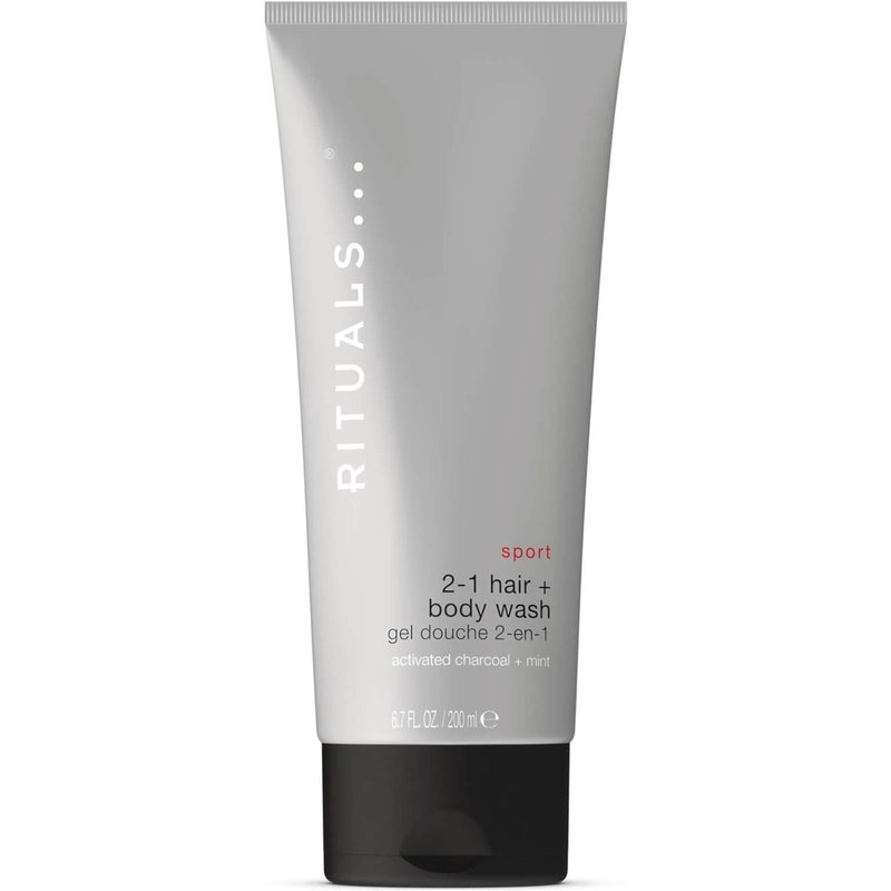 RITUALS Sport Collection Refreshing Charcoal & Mint Complex Shampoo & Body Wash 200ml
