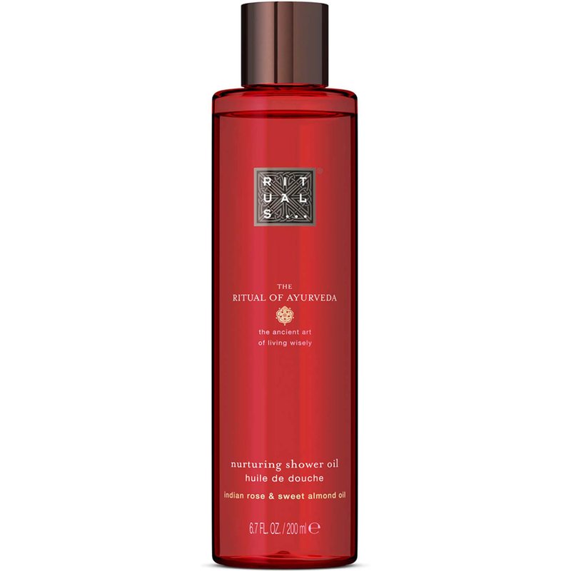 Rituals The Ritual of Ayurveda Sweet Almond & Indian Rose Shower Oil 200ml