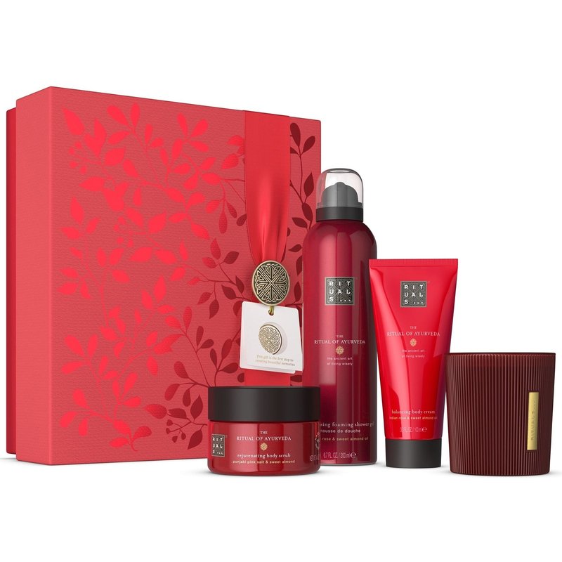Rituals The Ritual of Ayurveda - Sweet Almond & Indian Rose - Medium Bath and Body Gift Set