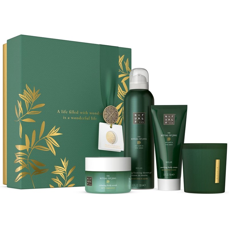 RITUALS The Ritual of Jing Jujube & Lotus Flower Medium Bath and Body Gift Set (Worth £49.50)