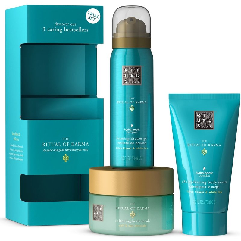 RITUALS The Ritual of Karma  Lotus Flower & White Tea Mini Bath and Body Set