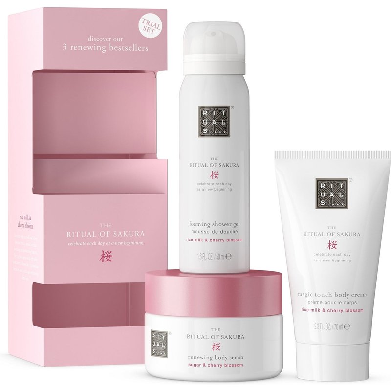 RITUALS The Ritual of Sakura Cherry Blossom & Rice Milk Mini Bath and Body Set