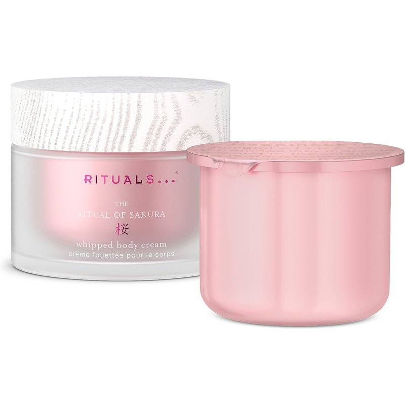 Rituals The Ritual of Sakura Cherry Blossom & Rice Milk Whipped Body Cream Refill 220ml