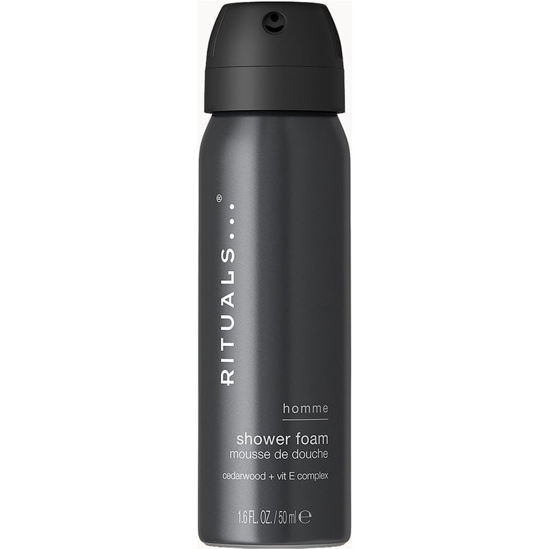 Rituals Homme Collection Foaming Shower Gel Cedar Wood + Vitamin E Complex 50ml