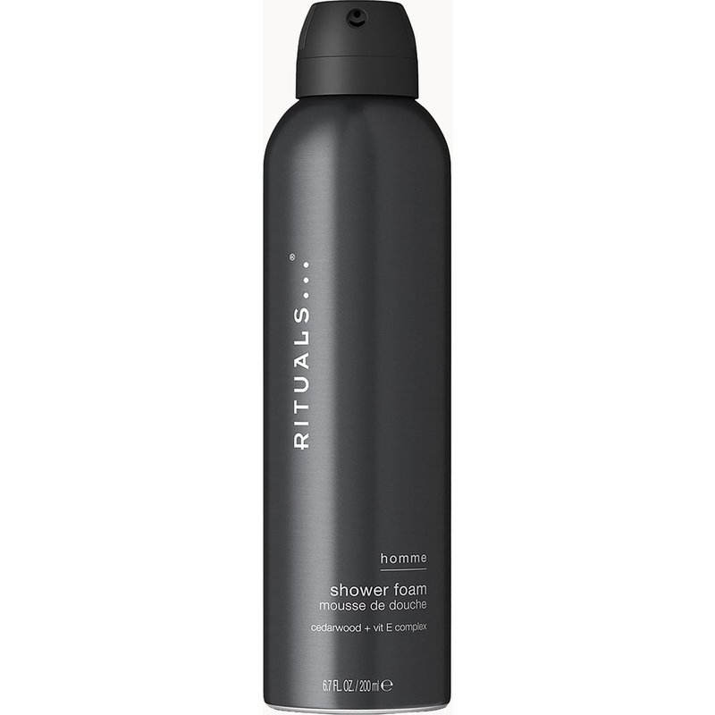 Rituals Homme Collection Foaming Shower Gel Cedar Wood + Vitamin E Complex 200ml