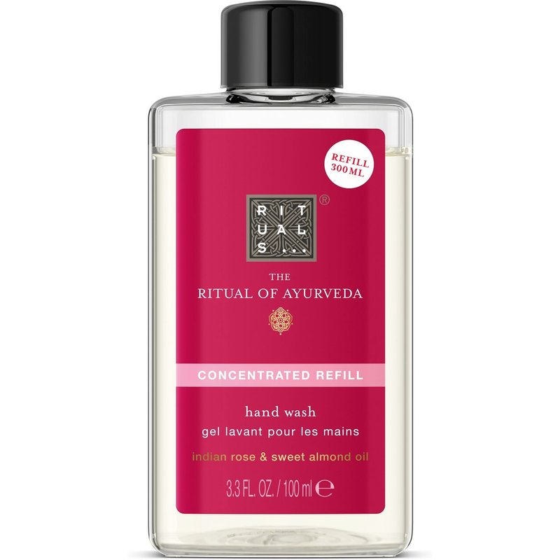 RITUALS The Ritual of Ayurveda Sweet Almond & Indian Rose Concentrated Refill Hand Wash 100ml