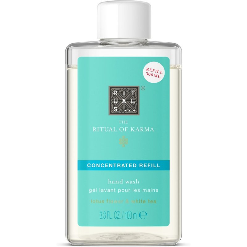 RITUALS The Ritual of Karma  Lotus Flower & White Tea Concentrated Refill Hand Wash 100ml