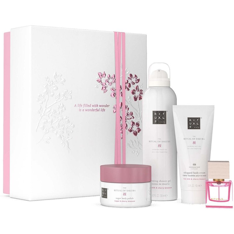 RITUALS The Ritual of Sakura Rice Milk & Cherry Blossom Bath & Body Medium Gift Set (Worth £52.30)