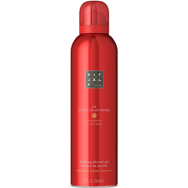Rituals The Ritual of Ayurveda Foaming Shower Gel Indian Rose & Sweet Almond 200ml