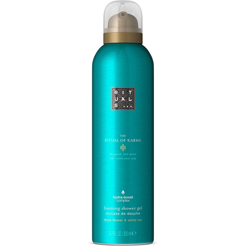 Rituals The Ritual of Karma Delicately Sweet Lotus & White Tea Foaming Shower Gel 200ml