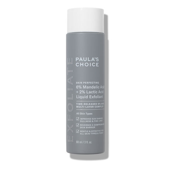6% Mandelic + 2% Lactic Acid Liquid Exfoliant 88ml