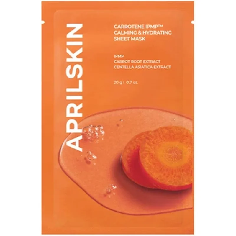 April Skin APRILSKIN Carrotene IPMP Calming & Hydrating Sheet Mask x1