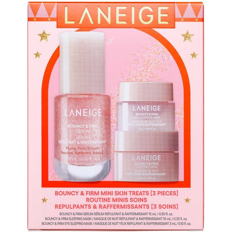 Laneige Bouncy & Firm Mini Skin Treats Set (Worth £29.03)