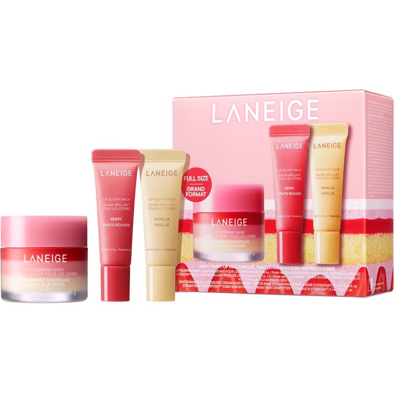 Laneige Berry Sweet Lip Trio Set