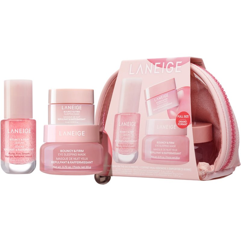 Laneige Bouncy Skin on the go Set (Worth £53)