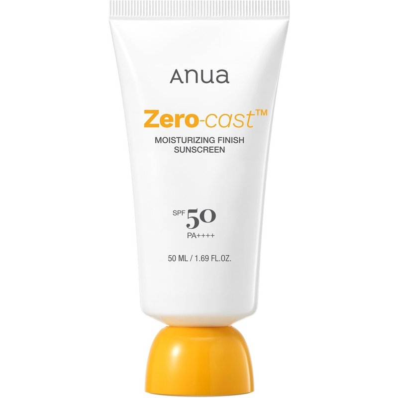 Anua Zero-Cast Moisturising Finish Sunscreen 50ml