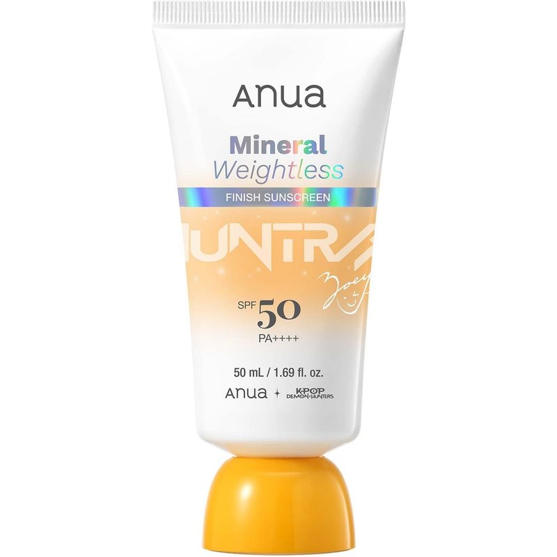 Anua KPop Demon Hunters Mineral Weightless Finish SPF50 Sunscreen 50ml