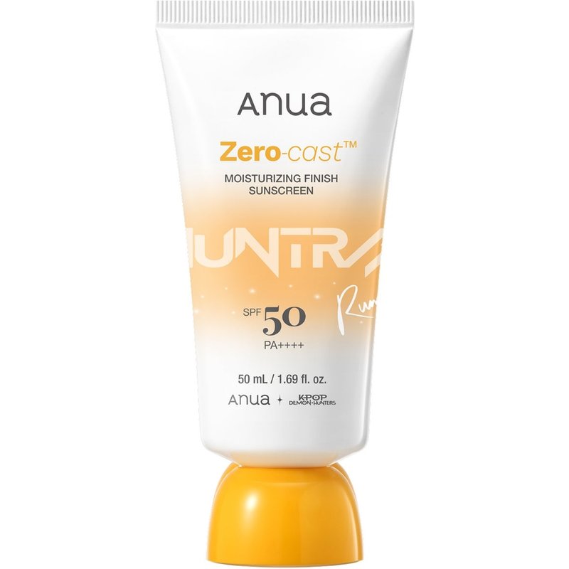 Anua KPop Demon Hunters Zero-Cast Moisturising Finish SPF50 Sunscreen 50ml
