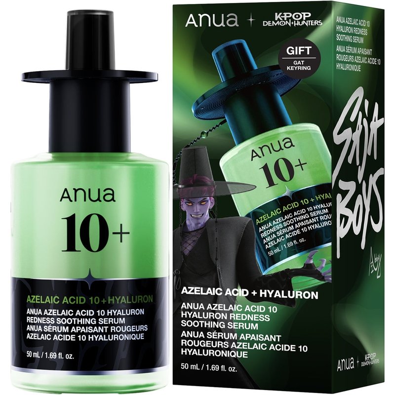 Exclusive Anua KPop Demon Hunters Azelaic Acid 10 Hyaluron Redness Soothing Serum 50ml