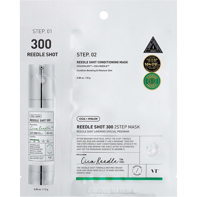 VT Cosmetics Reedle Shot 300 2-Step Mask