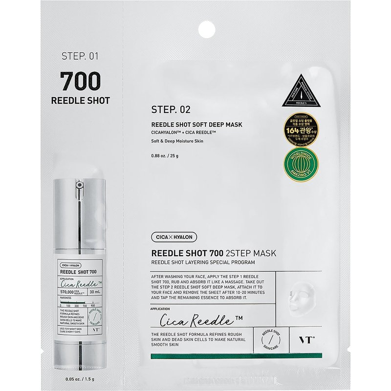 VT Reedle Shot 700 2-Step Mask (1.5g + 25g)