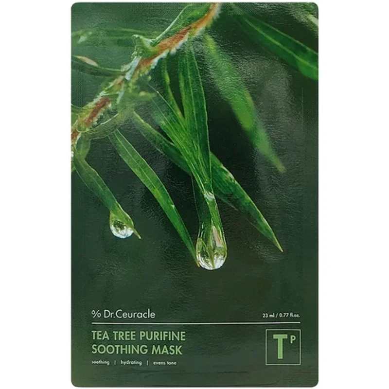 Dr. Ceuracle Tea Tree Purifine Soothing Sheet Mask 10 x 23ml