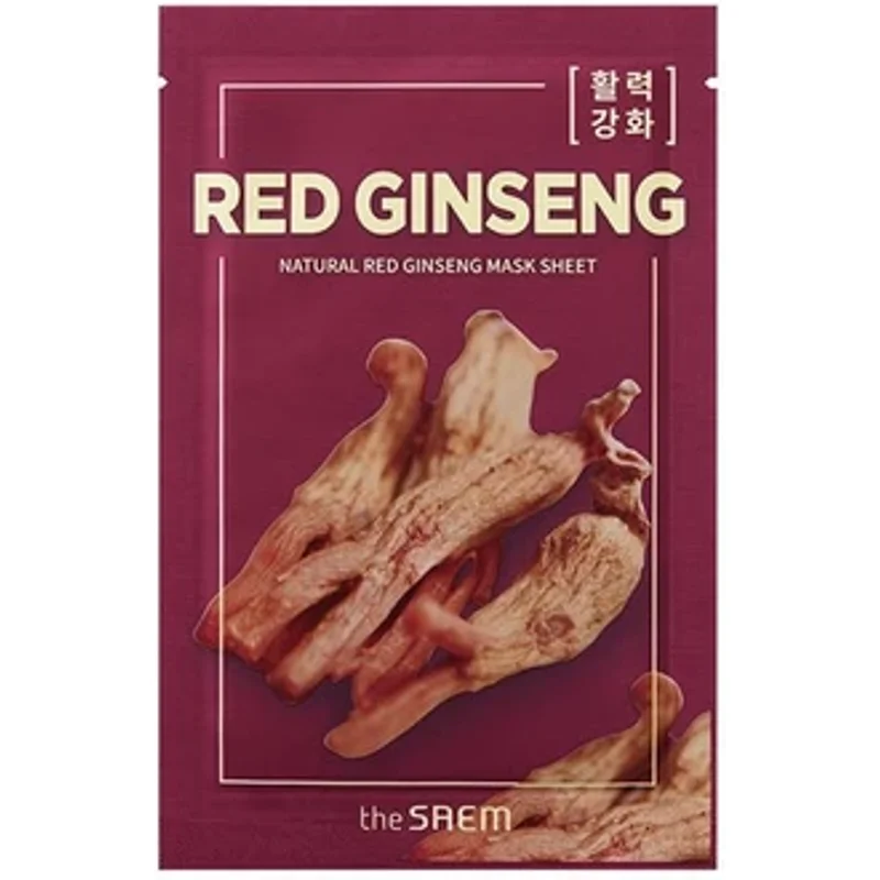 The Saem Natural Red Ginseng Mask Sheet 21ml