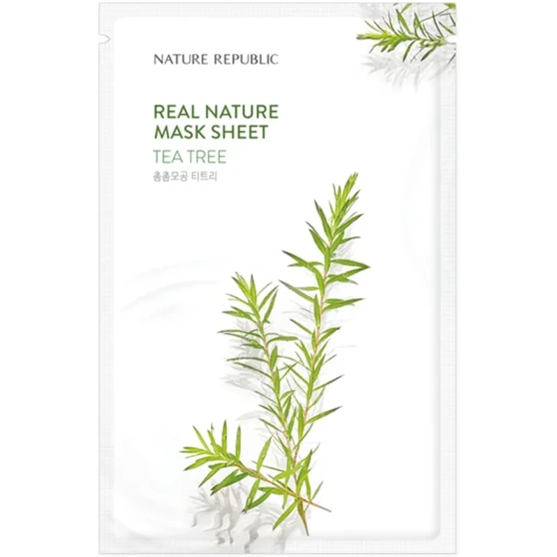 Nature Republic Real Nature Sheet Mask Tea Tree