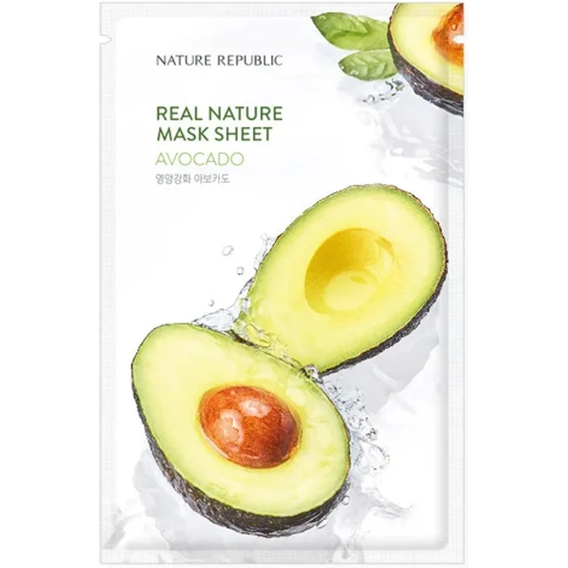 Nature Republic Real Nature Sheet Mask Avocado