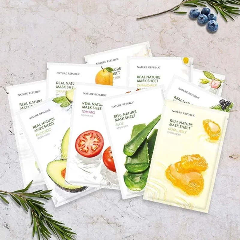 Nature Republic Real Nature Sheet Mask Cucumber