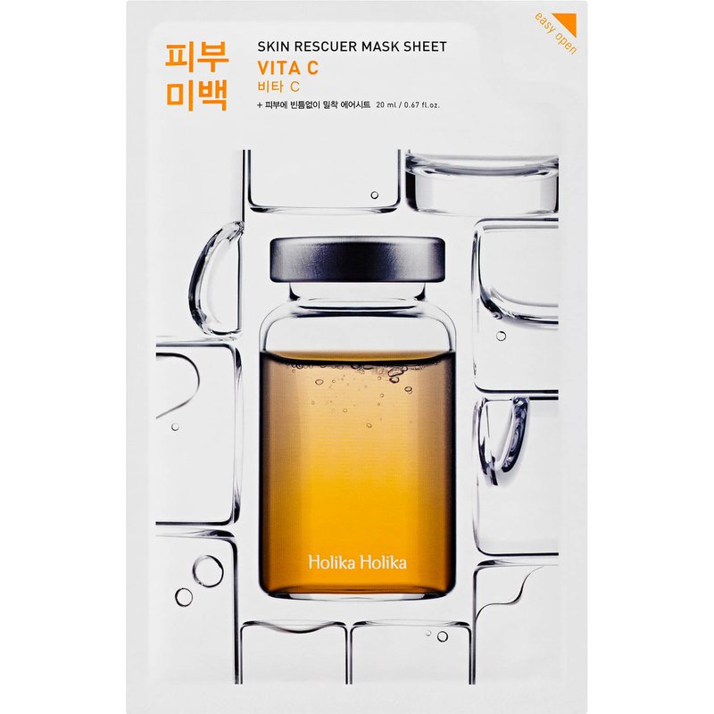 Holika Holika Skin Rescuer Mask Sheet 20ml (Various Options) - Vita C
