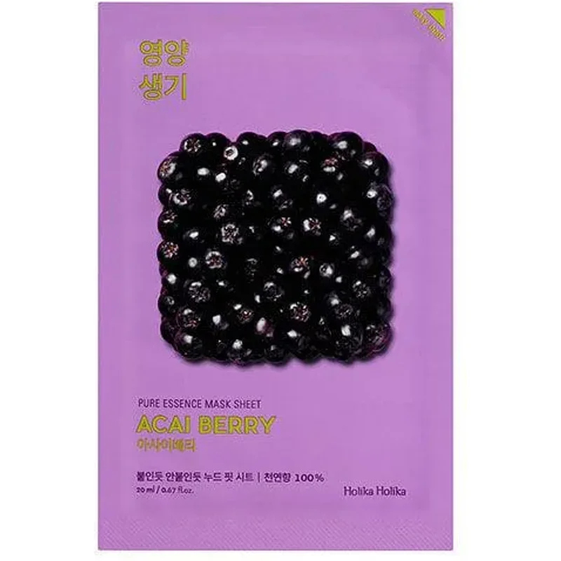 Holika Holika Pure Essence Mask Sheet Acai Berry