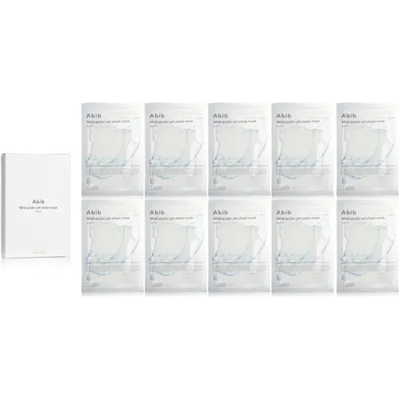 Abib Mild Acidic PH Sheet Mask Aqua Fit 30mlx10pcs