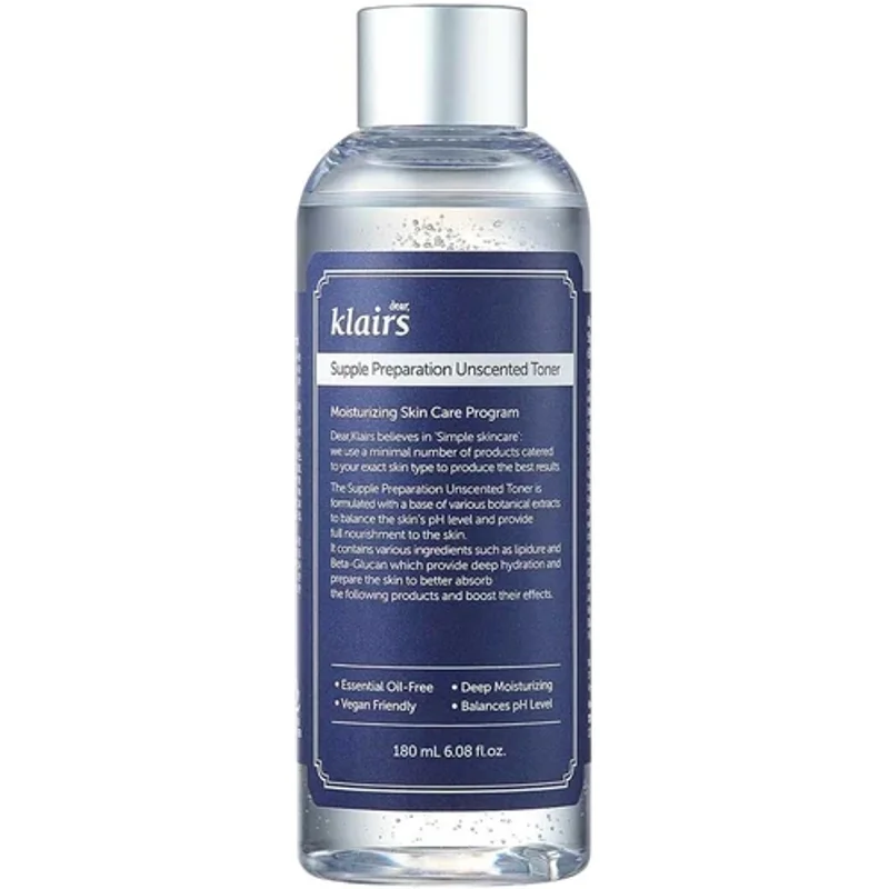 Dear Klairs Supple Preparation Unscented Toner 180ml