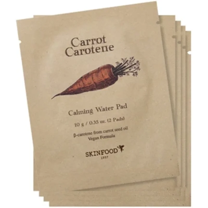 Skinfood Carrot Carotene Calming Water Pad x 2