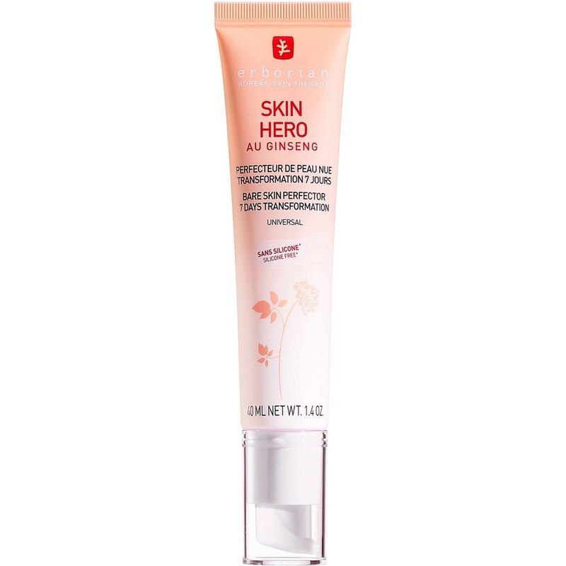 Erborian Skin Hero - Non-Tinted Bare Skin Perfector - 7 Day Skin Transformation 40ml