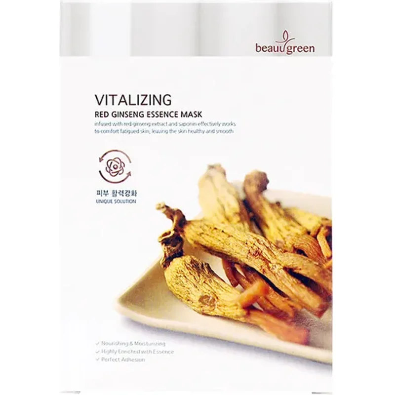 Beauugreen Premium Essence Mask Red Ginseng Essence Mask