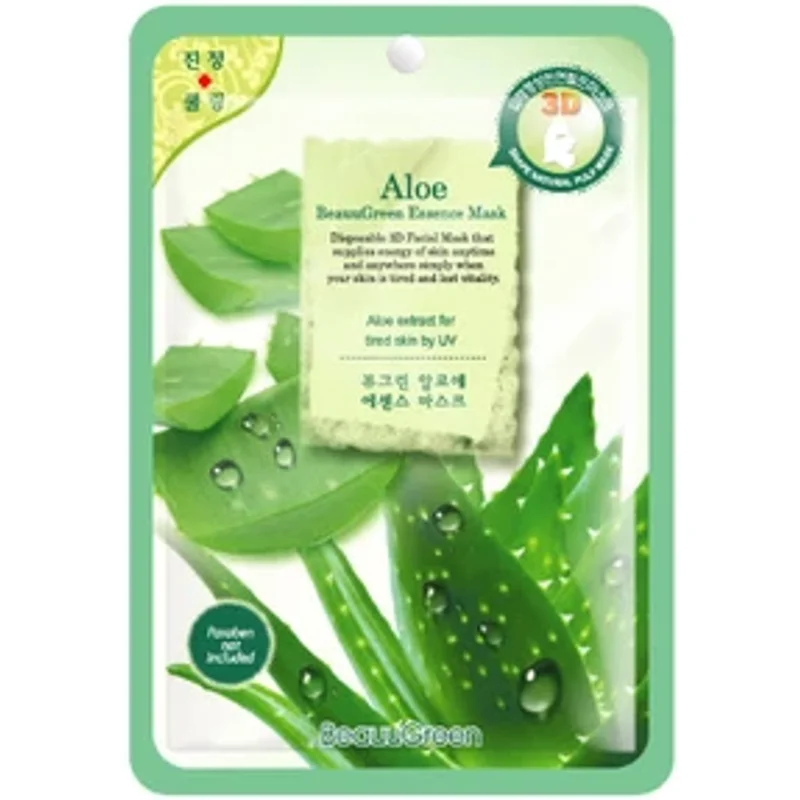 Beauugreen Aloe 3d Essence Mask 04/2027 Single