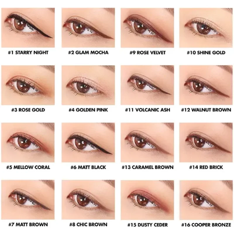 Lilybyred Starry Eyes Am9 To Pm9 Gel Eyeliner 04 #Gold Pink