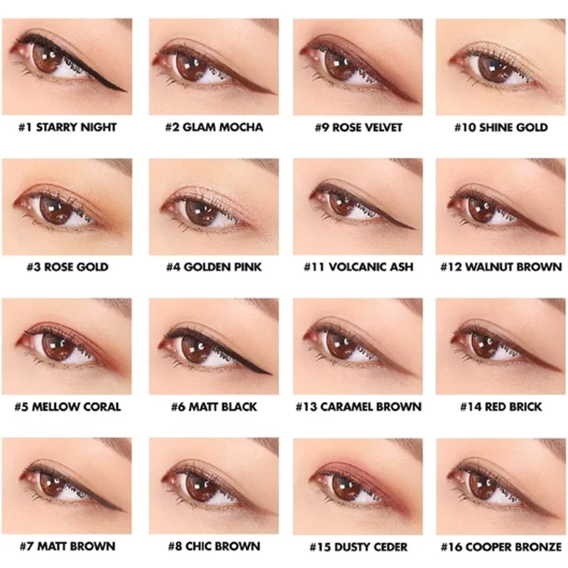 Lilybyred Starry Eyes Am9 To Pm9 Gel Eyeliner 06 #Matt Black