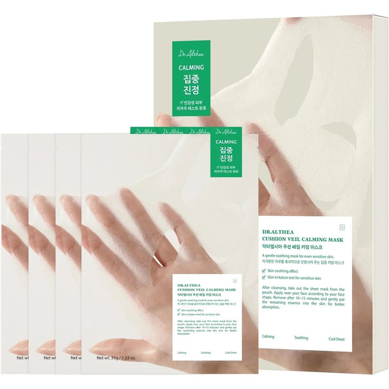 Dr.Althea Cushion Veil Calming Mask 35g*4pcs